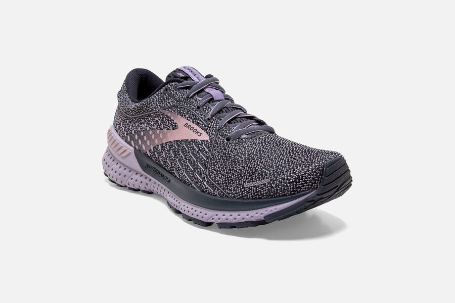 Brooks Adrenaline GTS 21 Road Running Shoes - Womens - Purple - WP5284607